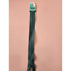 YKK New Unique Invisible Zipper 9in Hunter Color 530, ART 0309